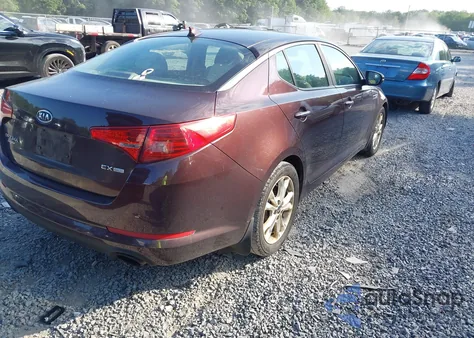 2011 Kia Optima Ex из США, поврежденный, VIN KNAGN4A73B5045701